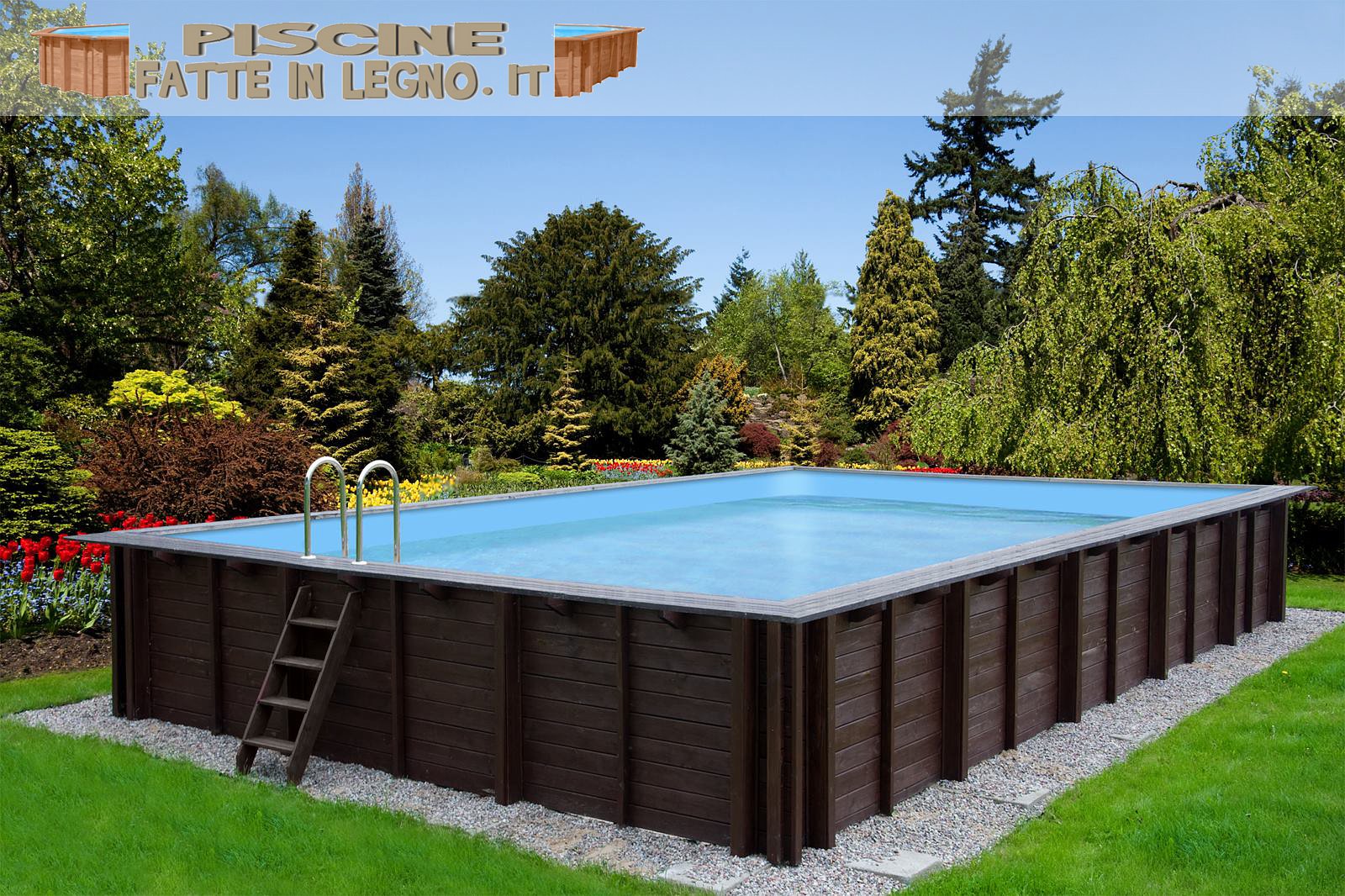 piscine fatte in legno piscine in legno madelux